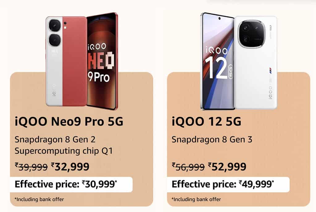 Amazon Prime Day Sale 2024 deals on iQOO Smartphones